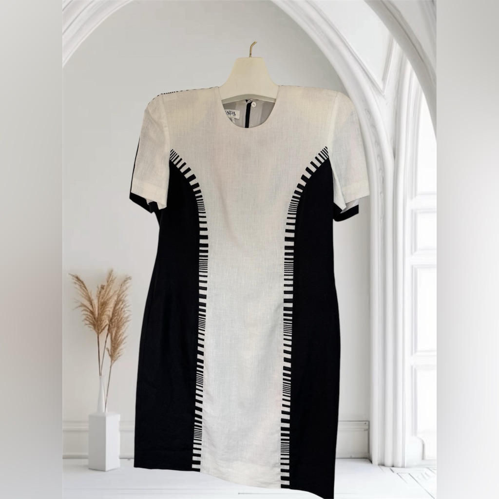 Vintage Escada Linen Dress